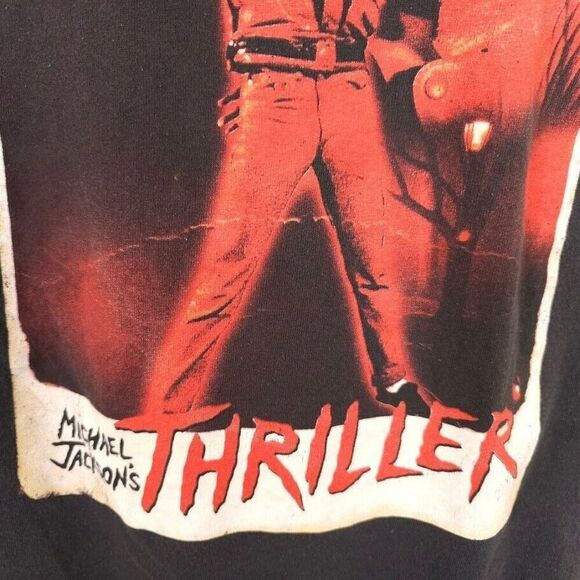 Michael Jackson Thriller T Shirt Mens Size XL Halloween Horror King Of Pop - Picture 4 of 7